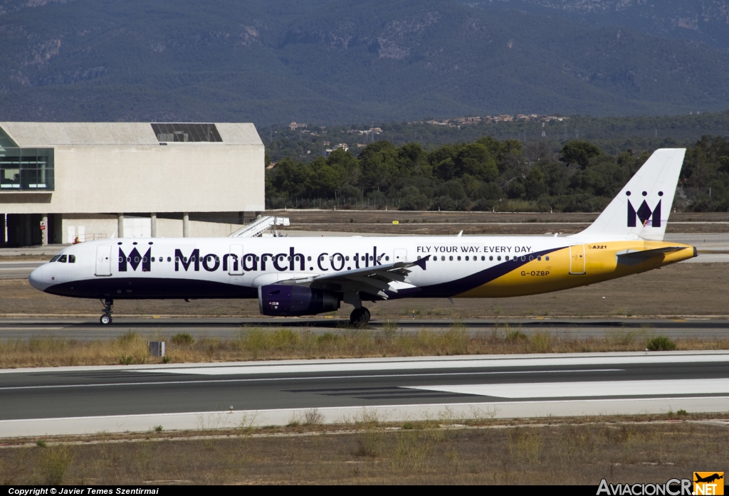 G-OZBP - Airbus A321-231 - Monarch Airlines