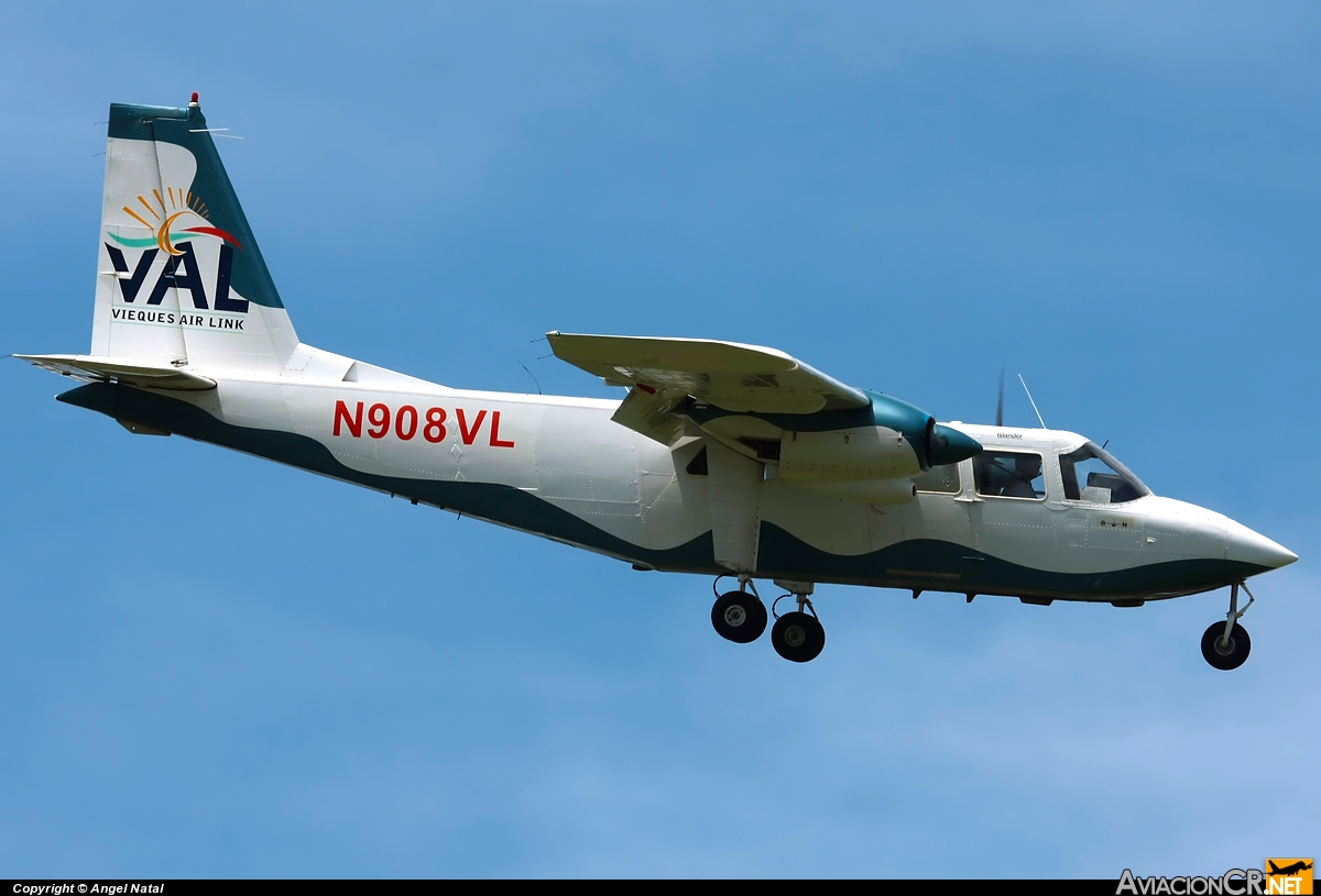 N908VL - Britten-Norman BN-2B-26 Islander - Vieques Air Link