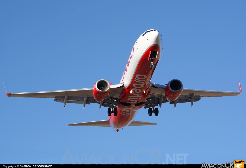 D-ABKN - Boeing 737-86J - Air Berlin