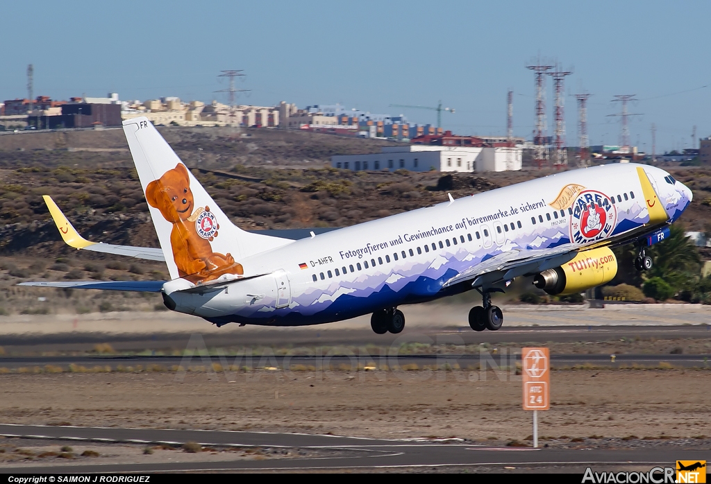D-AHFR - Boeing 737-8K5 - TUIfly