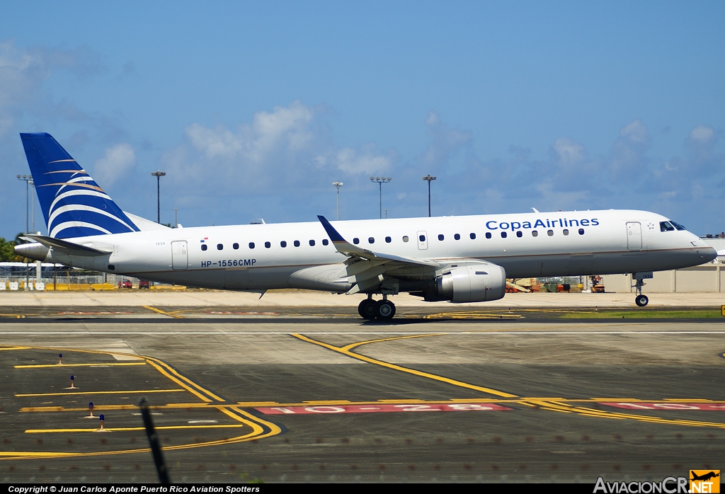 HP-1556CMP - Embraer ERJ-190-100AR - Copa Airlines