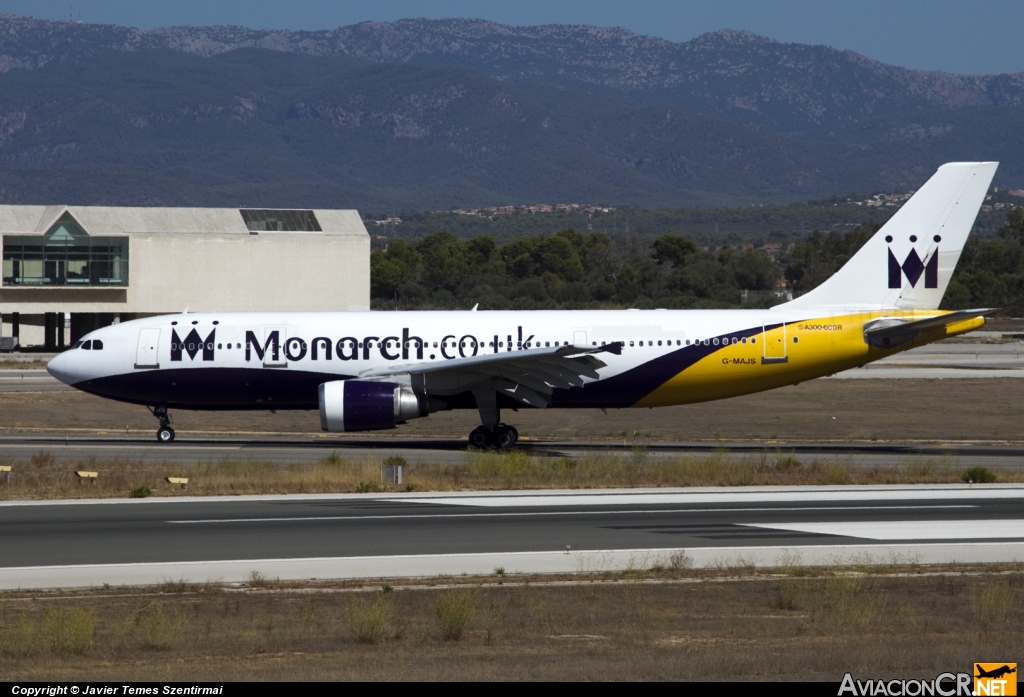 G-MAJS - Airbus A300B4-605R - Monarch Airlines