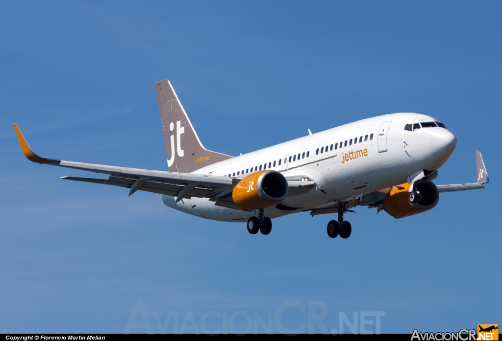 OY-JTE - Boeing 737-3L9 - Jettime
