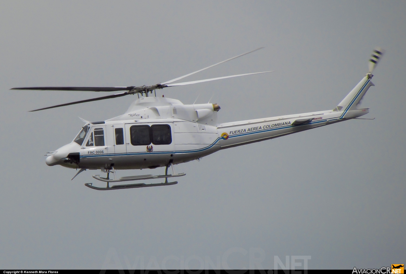 FAC0006 - Bell 412EP - Fuerza Aérea Colombiana