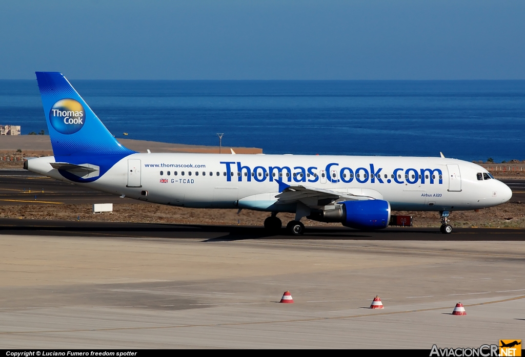 G-TCAD - Airbus A320-214 - Thomas Cook Airlines