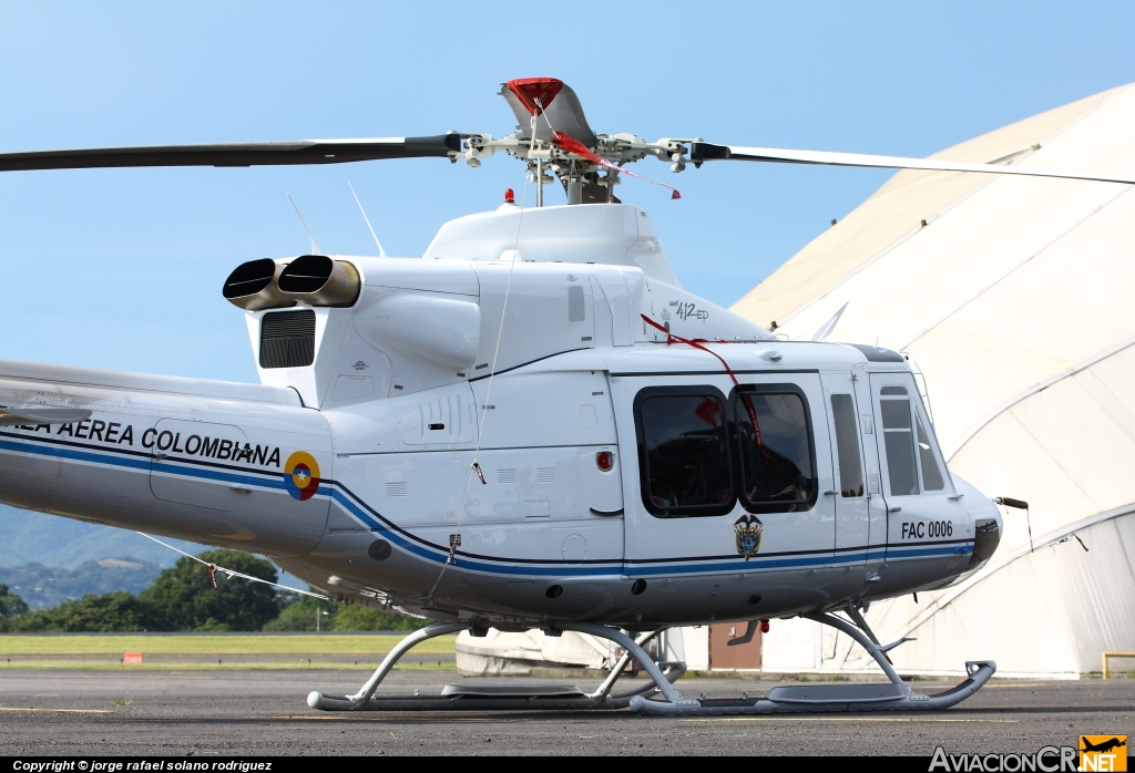 FAC0006 - Bell 412EP - Fuerza Aérea Colombiana