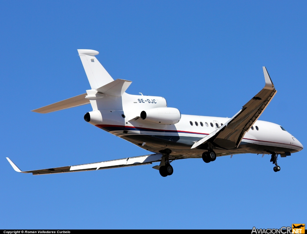 SE-DJC - Dassault Falcon 7X (Genérico) - Blue Chip Jet HB