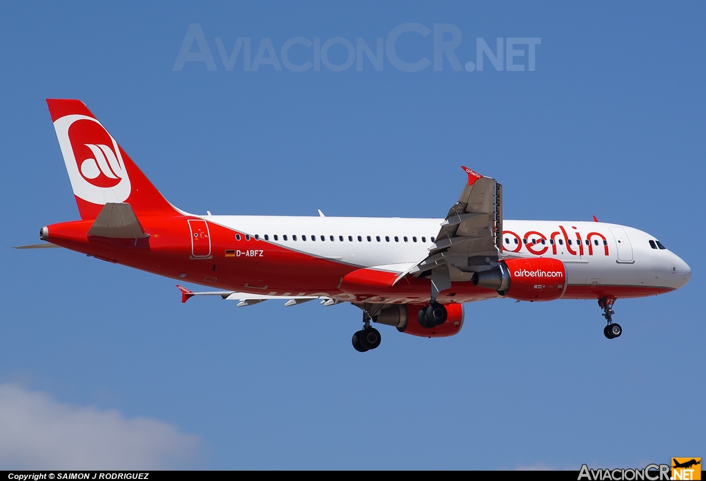 D-ABFZ - Airbus A320-214 - Air Berlin