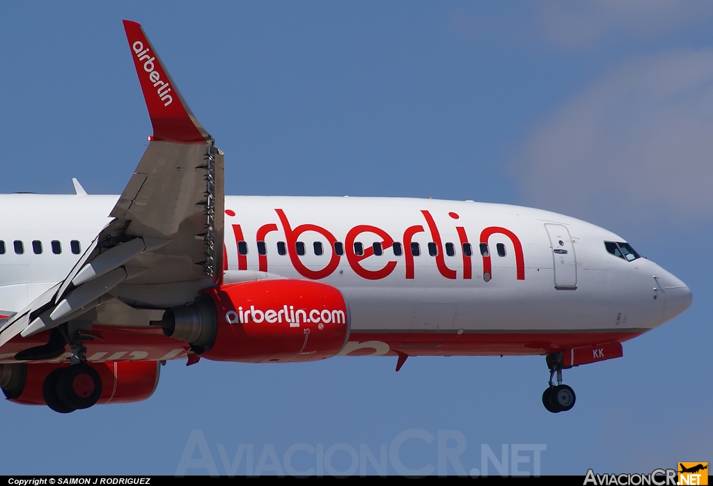 D-ABKK - Boeing 737-86J - Air Berlin