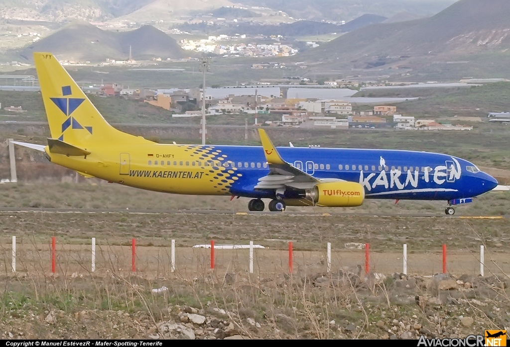 D-AHFY - Boeing 737-8K5 - TUIfly