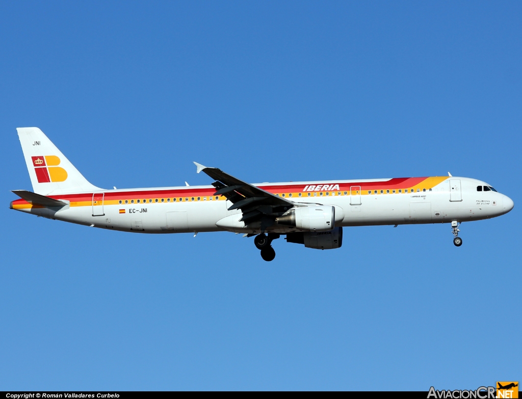 EC-JNI - Airbus A321-211 - Iberia