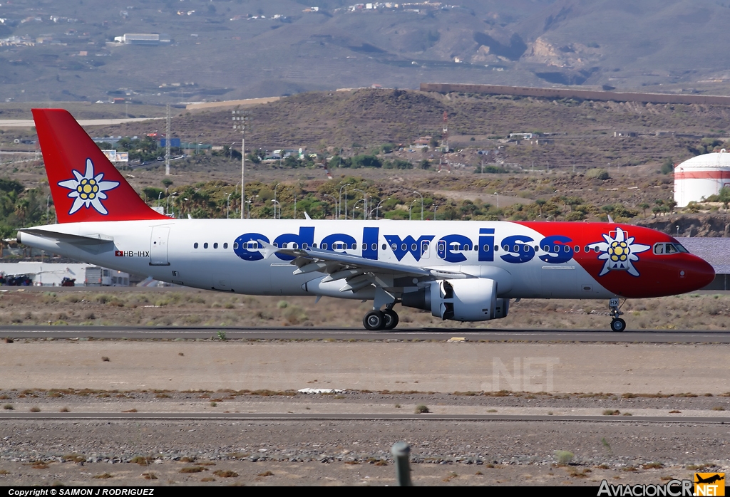 HB-IHX - Airbus A320-214 - Edelweiss Air