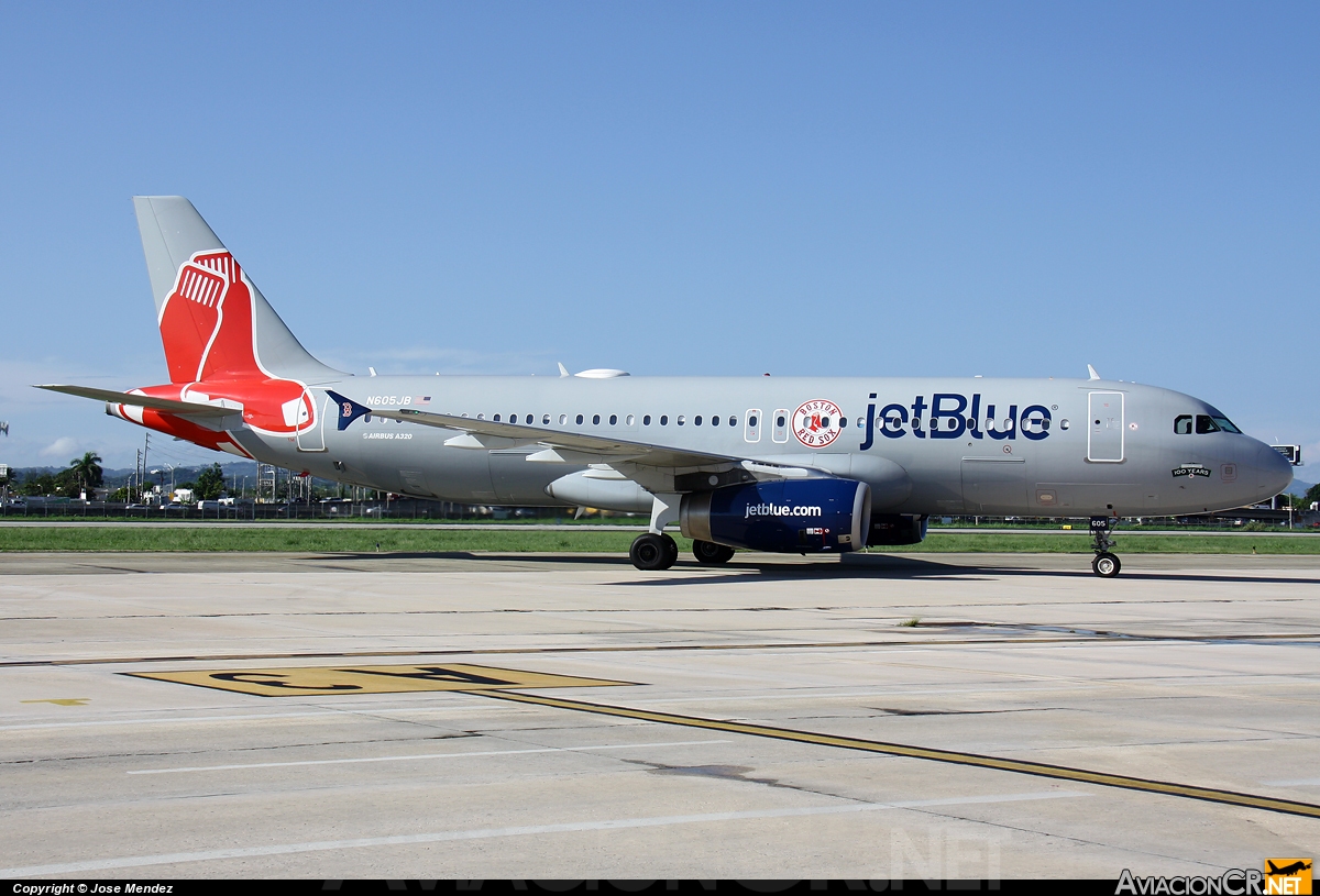 N605JB - Airbus A320-232 - jetBlue Airways