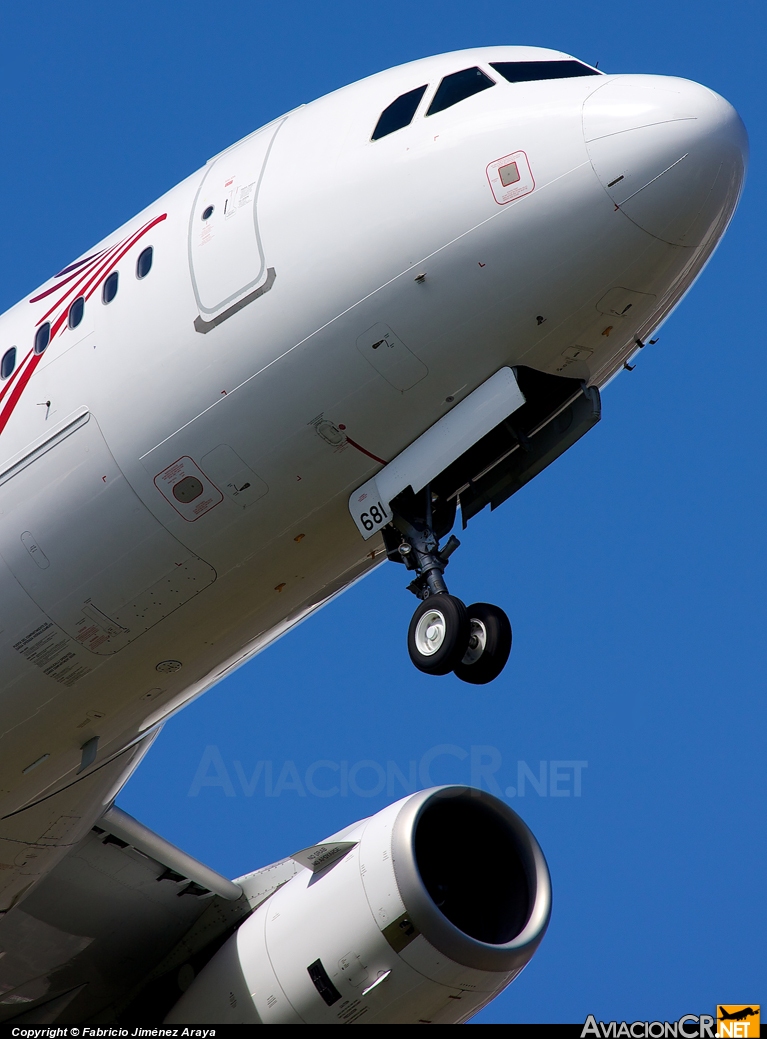 N681TA - Airbus A320-233 - TACA