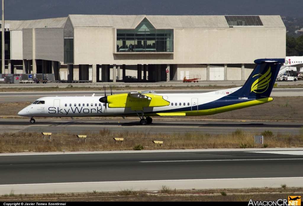 HB-JIJ - De Havilland Canada DHC-8-402Q Dash 8 - Skywork Airlines