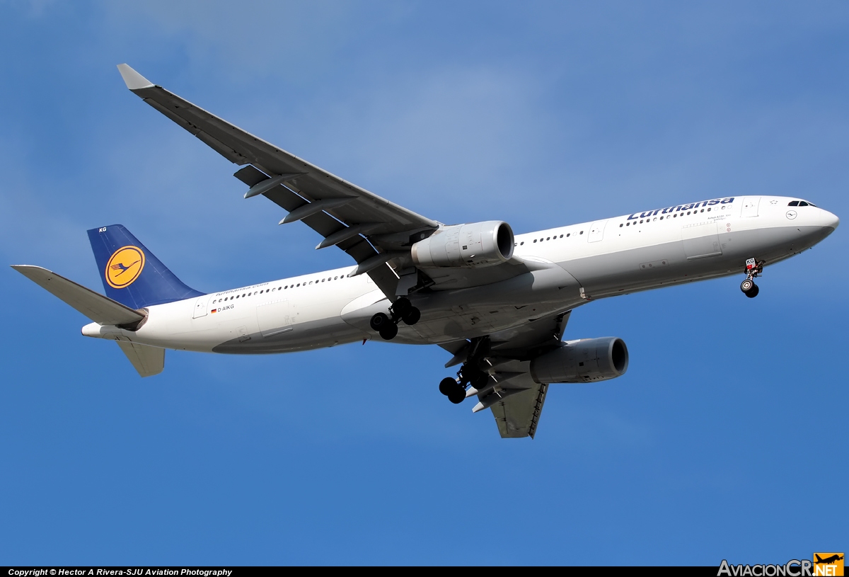 D-AIKG - Airbus A330-343X - Lufthansa