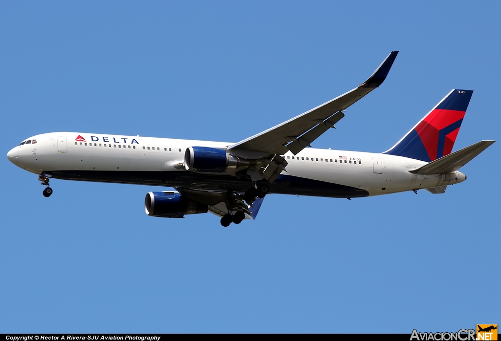 N1603 - Boeing 767-332/ER - Delta Air Lines