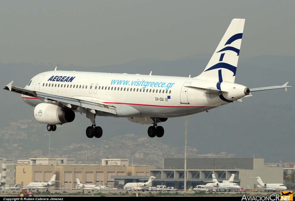 SX-DGI - Airbus A320-232 - Aegean Airlines