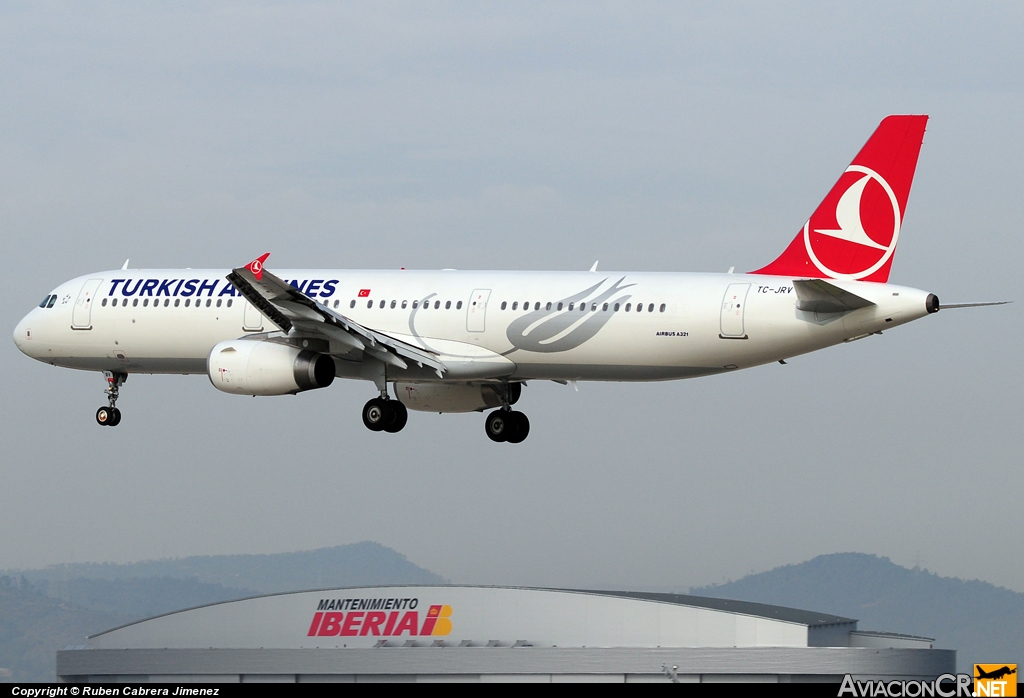 TC-JRY - Airbus A321-231 - Turkish Airlines