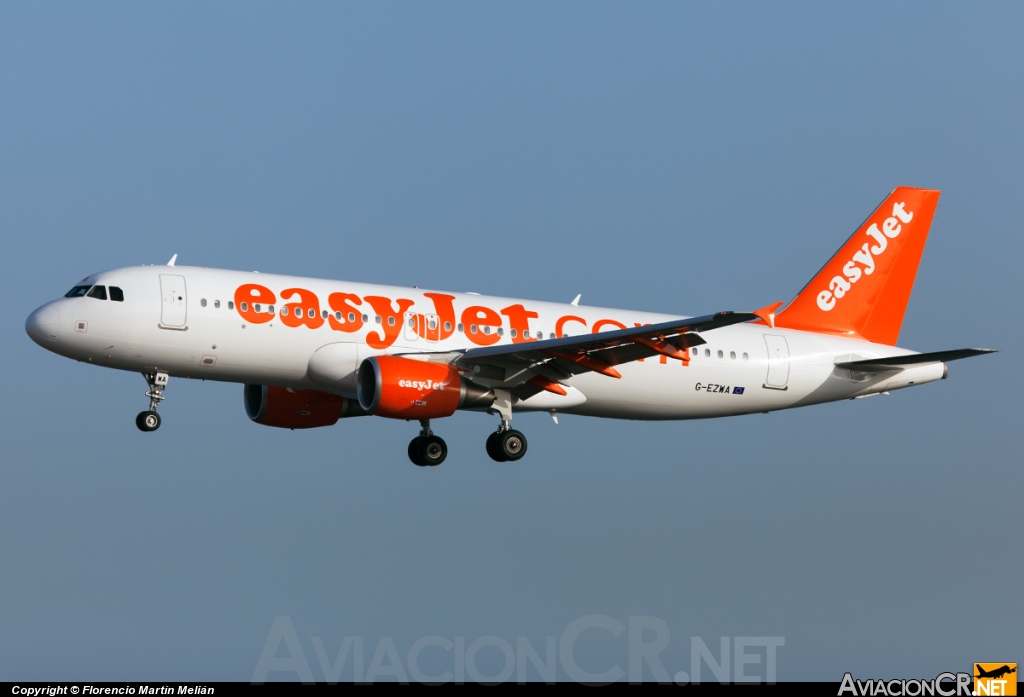 G-EZWA - Airbus A320-214 - EasyJet