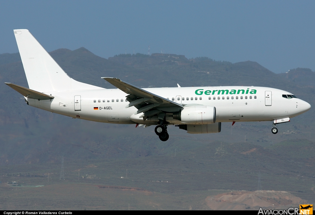 D-AGEL - Boeing 737-75B - Germania