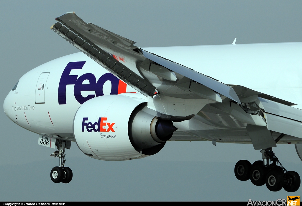 N886FD - Boeing 777-FS2 - FedEx
