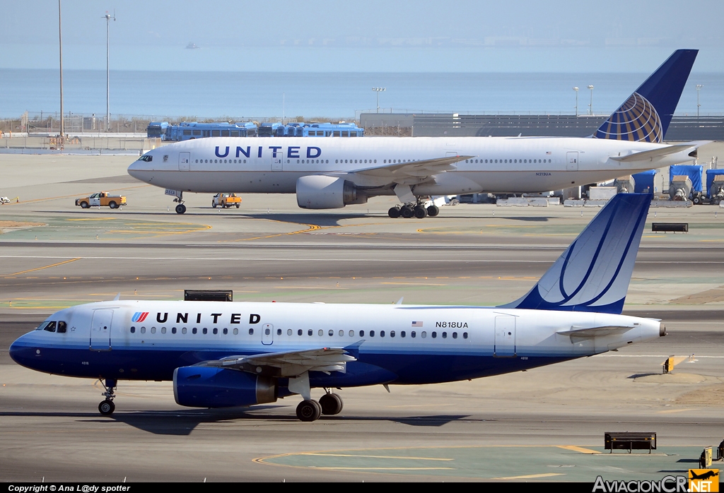 N818UA - Airbus A319-131 - United Airlines