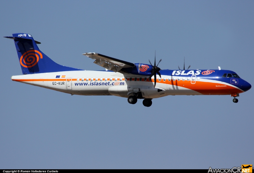EC-KUR - ATR 72-212A - Islas Airways