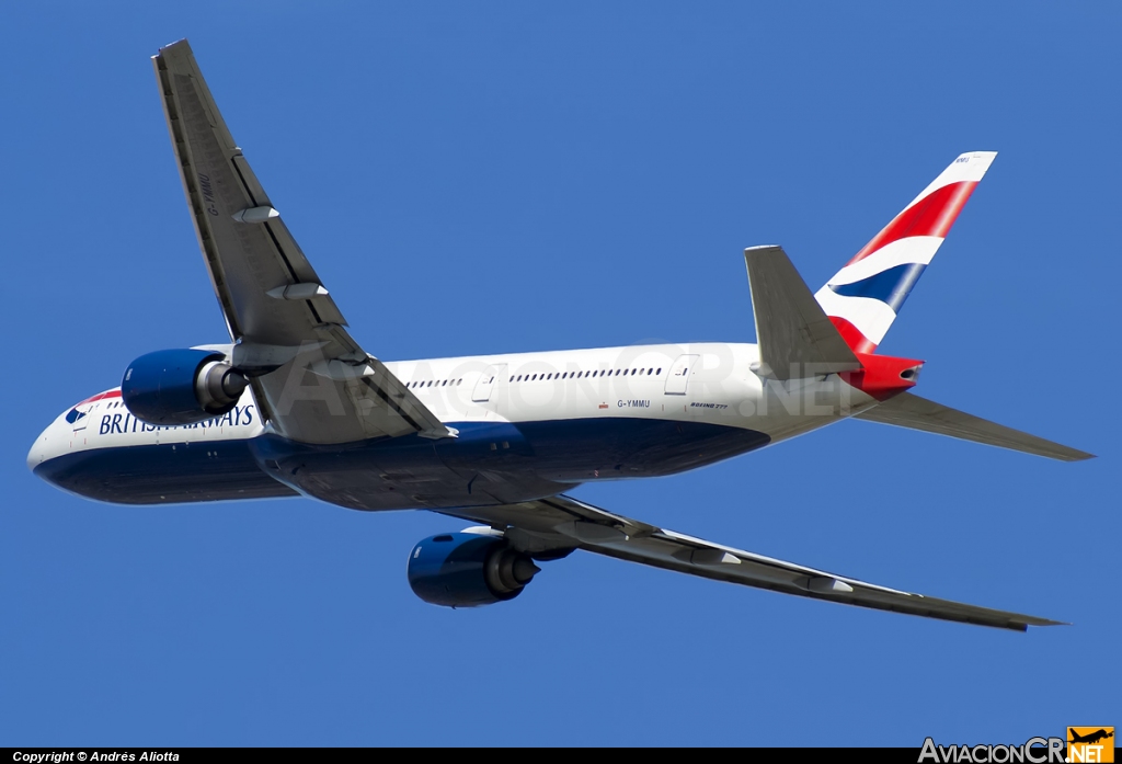 G-YMMU - Boeing 777-236/ER - British Airways