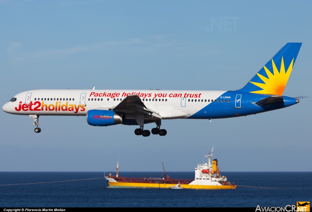 G-LSAM - Boeing 757-204 - Jet2.com