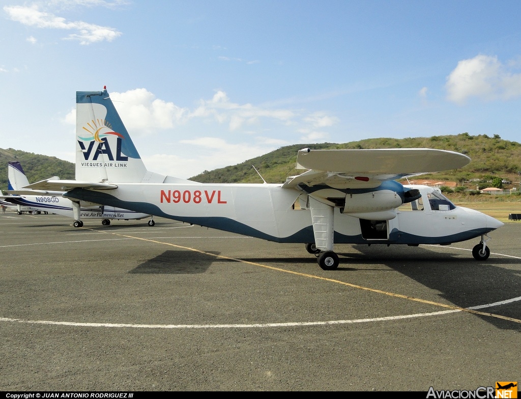 N908VL - Britten-Norman BN-2B-26 Islander - Vieques Air Link