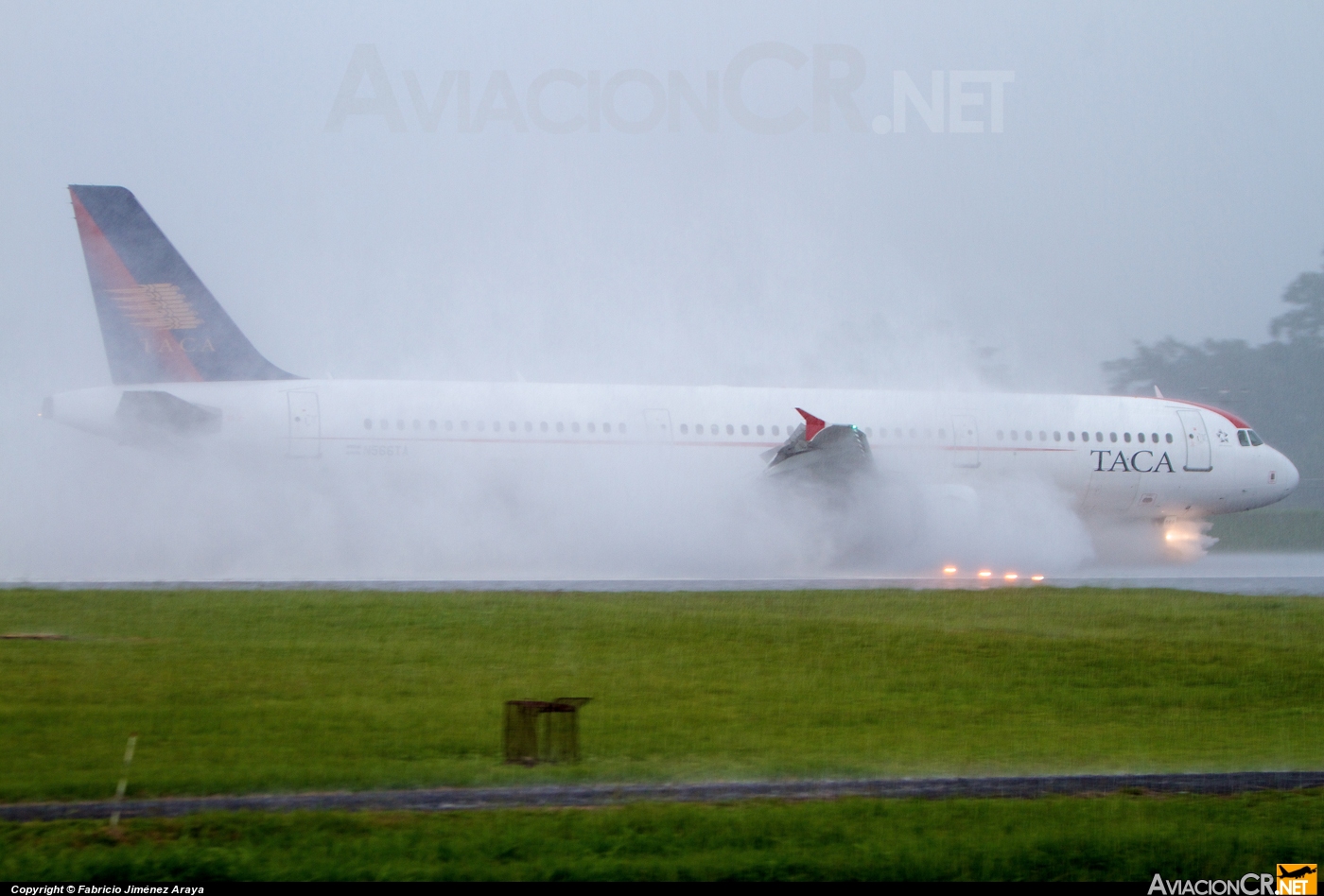 N566TA - Airbus A321-231 - TACA