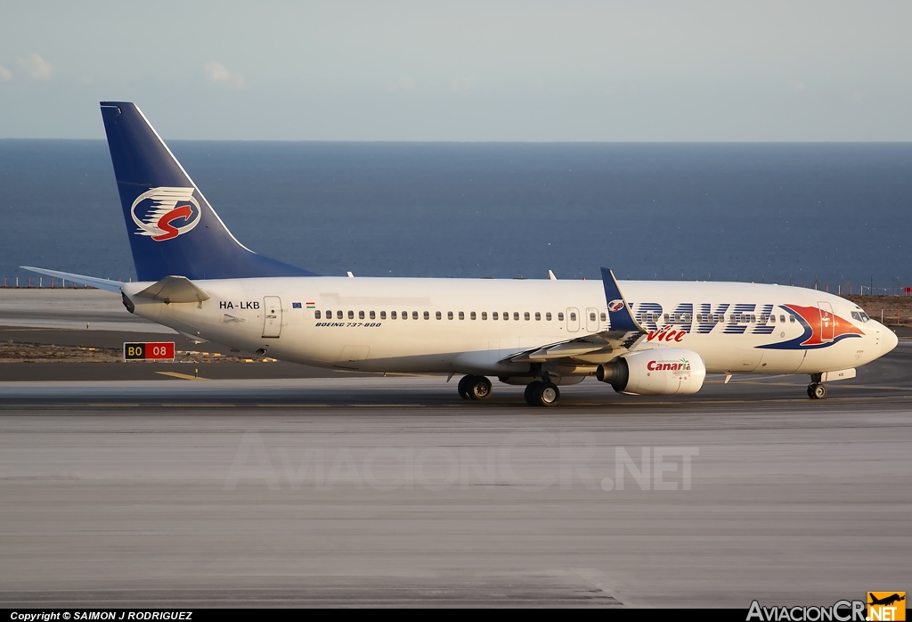 HA-LKB - Boeing 737-86Q - Travel Service