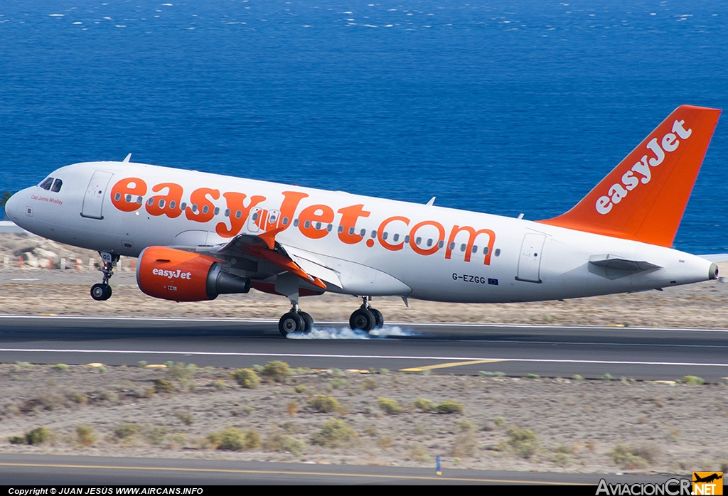 G-EZGG - Airbus A319-111 - EasyJet