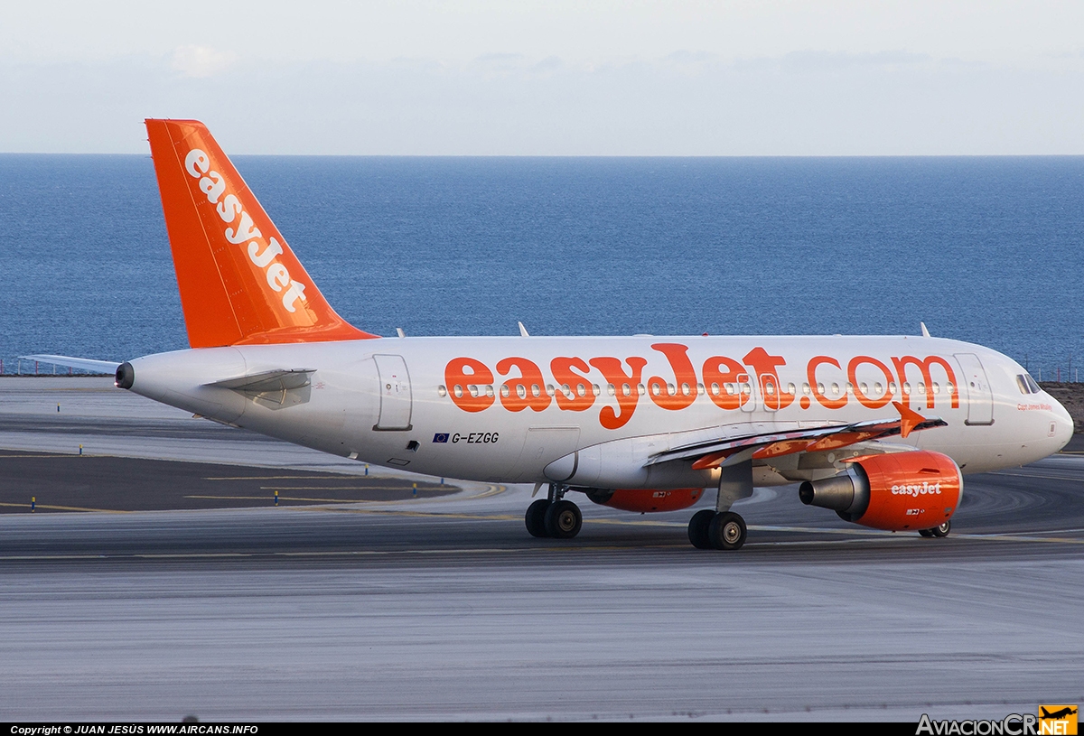 G-EZGG - Airbus A319-111 - EasyJet