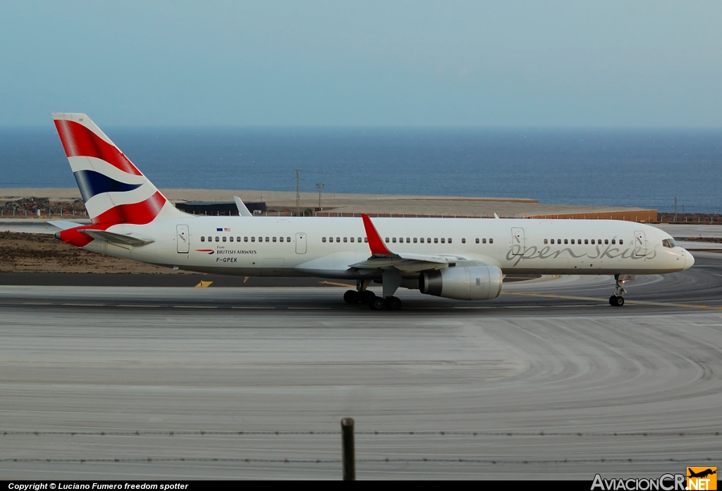 F-GPEK - Boeing 757-236 - Open Skies (British Airways)