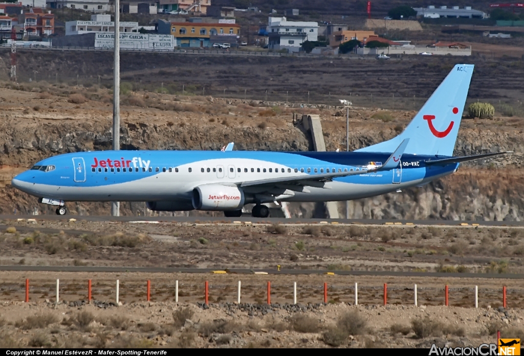 OO-VAC - Boeing 737-8BK - Jetair Fly