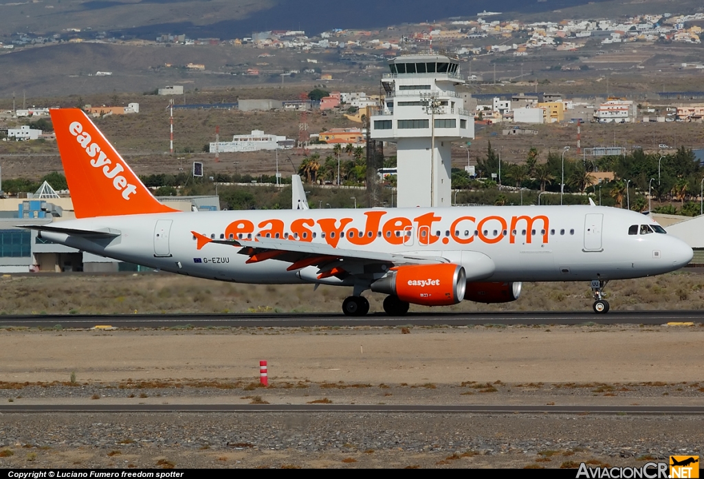 G-EZUU - Airbus A320-214 - EasyJet