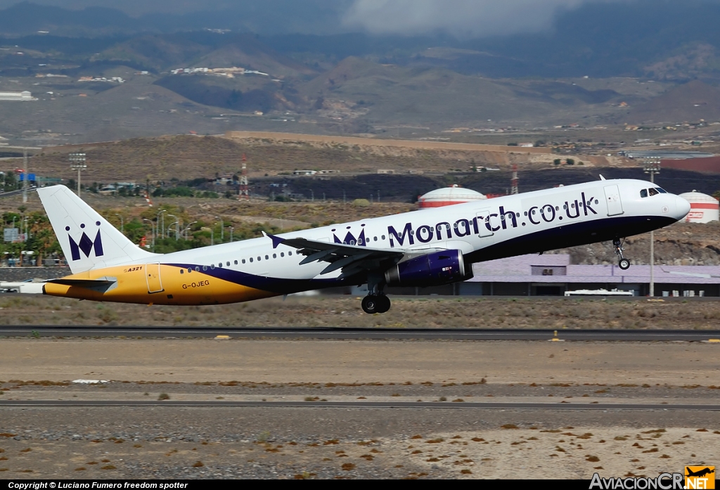G-OJEG - Airbus A321-231 - Monarch Airlines