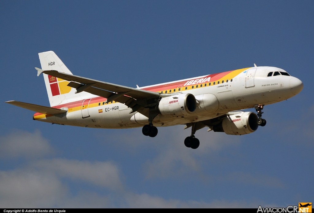 EC-HGR - Airbus A319-112 - Iberia