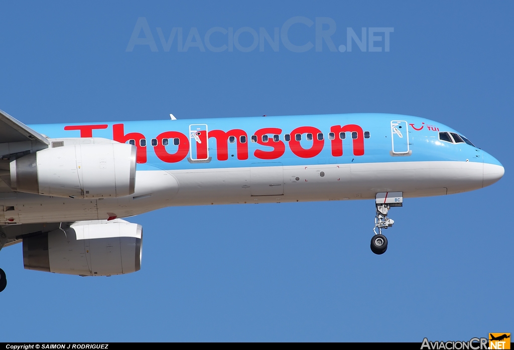 G-OOBC - Boeing 757-28A - Thomsonfly