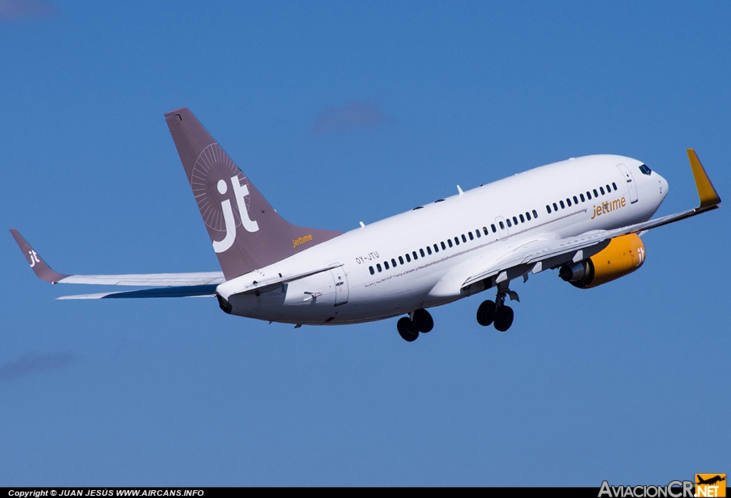 OY-JTU - Boeing 737-7L9 - Jettime