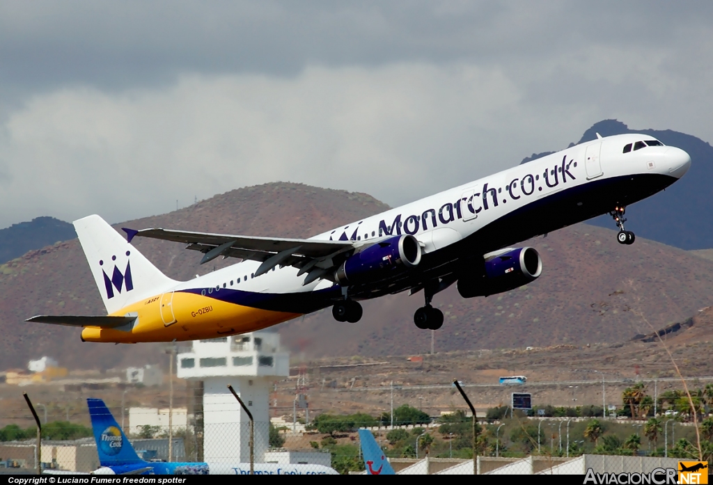 G-OZBU - Airbus A321-231 - Monarch Airlines