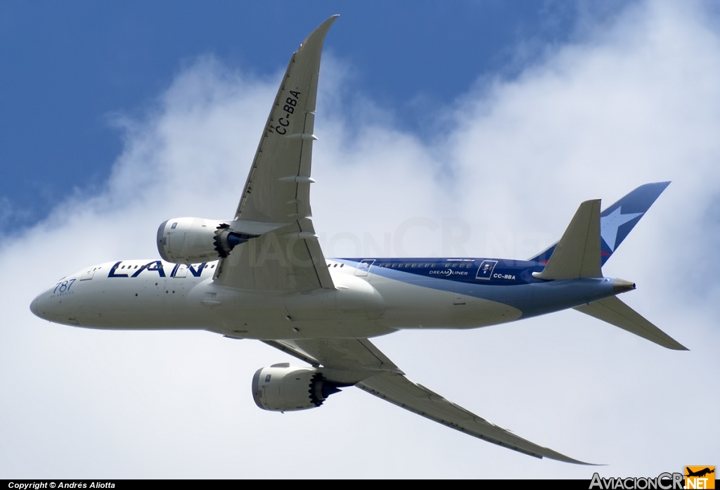 CC-BBA - Boeing 787-8 Dreamliner - LAN Airlines