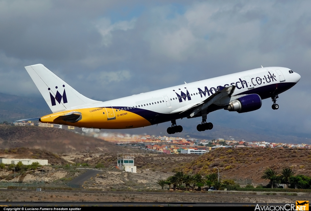 G-MONR - Airbus A300B4-605R - Monarch Airlines