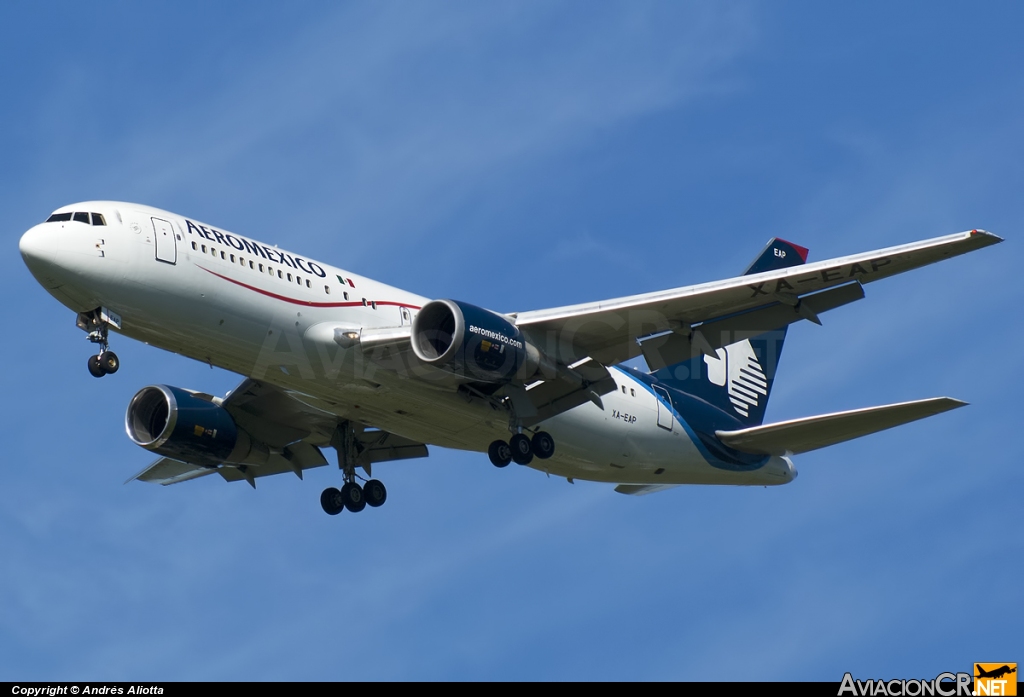 XA-EAP - Boeing 767-25D/ER - Aeromexico