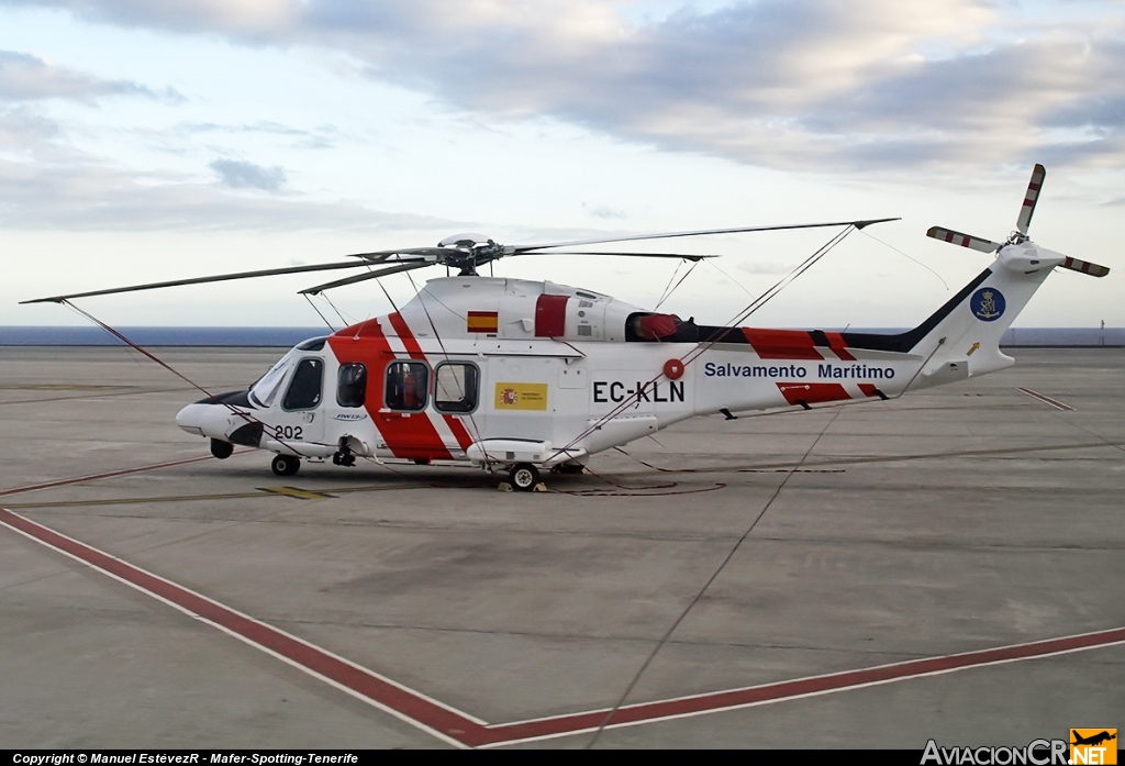 EC-KLN - Agusta Westland AW139 - Salvamento Marítimo (ESPAÑA)