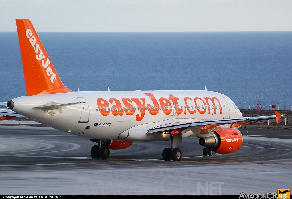 G-EZGG - Airbus A319-111 - EasyJet