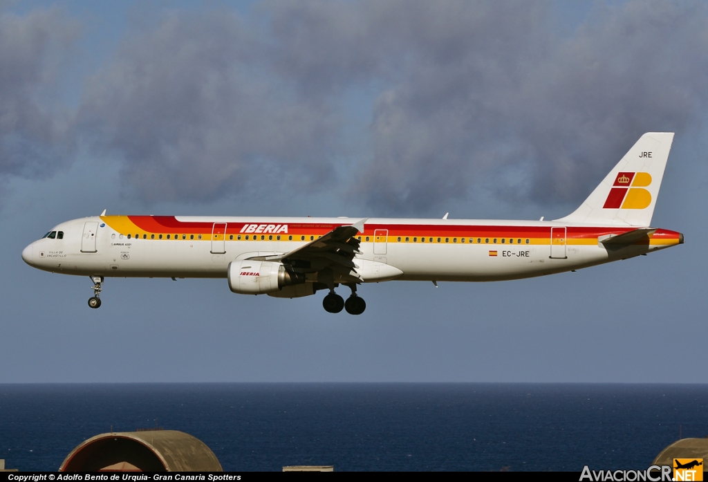 EC-JRE - Airbus A321-211 - Iberia