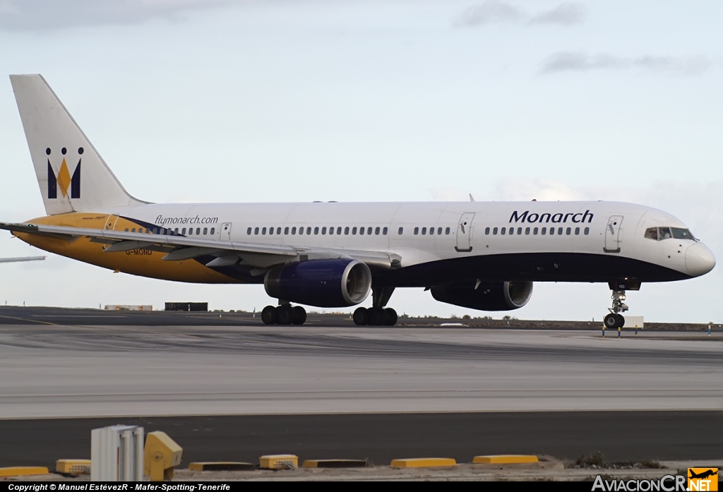 G-MOND - Boeing 757-2T7 - Monarch Airlines